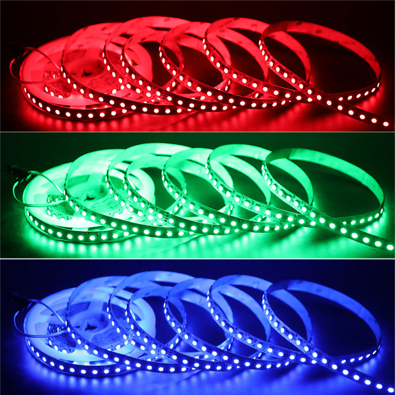 24V FW1935 Dual Data Signal 5050 RGB Addressable LED Strip, 84LEDs/m, 96LEDs/m 24V FW1935 Dual Data Signal 5050 RGB Addressable LED Strip, 84LEDs/m, 96LEDs/m